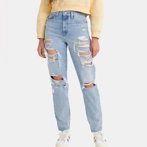 Levi’s Women’s Size 28 JEANS MOM HIGH-WAISTED LEVI'S® Azul claro